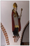 Kazimierz Biskupi - gotycki kościół p.w. św. Jana Chrzciciela i Pięciu Braci Męczenników, późnogotycka rzeźba św. Mikołaja z połowy XVI w.