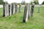 Wąchock - na cmentarzu żydowskim