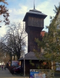 wieżowy zbiornik wodny - wieża ciśnień z końca XIX wieku