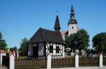 Kaplica cmentarna w Dziergowicach-XVIIIw.