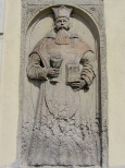 Epitafium na kościele św.św. Piotra i Pawła