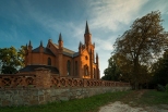 Grylewo - neogotycki koci w. Katarzyny wzniesiony w latach 1861-1866.
