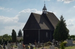 Piaski Drewniany kościół cmentarny św. Małgorzaty 1781