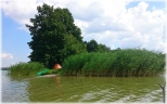 Pływanie kajakiem po jeziorze Wdzydze