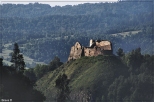 Ruiny zamku w  Czorsztynie XIIIw.