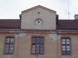 Zegar na budynku
