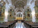 Wnętrze bazyliki św. Stanisława