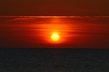 Łeba - Zachód słońca