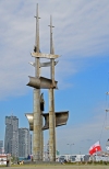 Gdynia -  Molo Południowe  pomnik Maszty