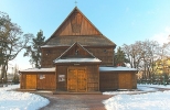 Stalowa Wola - zabytkowy drewniany kościół z 1802 r. p.w. św. Floriana