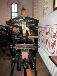 Zabytkowa maszyna drukarska
