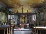 Wnętrze sanktuarium św. Anny - XVIII w.