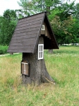 Zamiast drzewa - domek