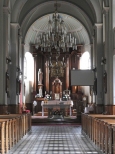 Wnętrze kościoła parafialnego
