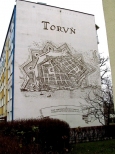 XVII-wieczny plan Torunia