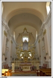 Bieniszew - barokowy kościół p.w. Narodzenia N.M.P. - wnętrze