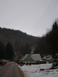 Fragment wsi Międzygórze.