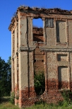 ruiny pałacu Fickensteinów - skrzydło północne
