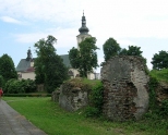 Kietrz.Ruina pałacu (XVI - XIX w.).