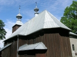 Grojec.Drewniano-murowany kościół pw. św. Wawrzyńca  z 1671 r.