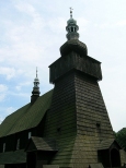 Drewniany kościół pw. św. Klemensa Papieża w Miedźnej.