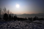 Zimowo w Czorsztynie