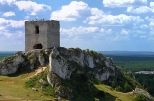 Wieża zamku Olsztyn.