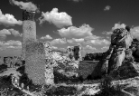 Ruiny warowni Olsztyn kCzęstochowy.