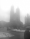 Kościół Mariacki we mgle