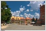 Sandomierz - kamienice mieszczaskie wok Rynku Starego Miasta