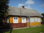 Białowieża. Stary dom przy ul. A. Waszkiewicza.