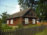 Biaowiea. Stary dom przy ul. Meleszkowskiej.