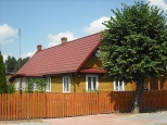 Białowieża. Stary dom przy ul. A. Waszkiewicza.