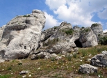 Formy skalne w rezerwacie przyrody Gra Zborw.