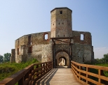 Siewierz. Ruiny zamku z XIV wieku.