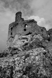 Ruiny zamku Mirów.
