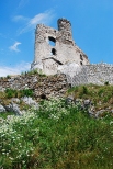 Ruiny Zamku w Mirowie.