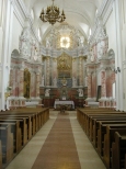 Rokokowy ołtarz główny kościoła NMP (franciszkanów)