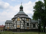 Pawłów Trzebnicki - Barokowy kościół św. św. Piotra i Pawła (1708).