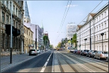 Fragment ulicy Piotrkowskiej w  odzi