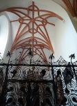 Gotyckie sklepienia w kosciele farnym z XIIIw.