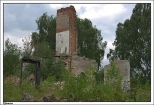 Komino - poniemiecki budynek zburzony przez onierzy radzieckich