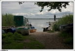 Dąbkowice - pomosty wędkarskie na jeziorze Bukowo