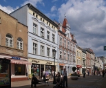 Wejherowo. Fragment ulicy Jana III Sobieskiego.