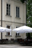 Nałęczów - kawiarnia przy Pałacu Małachowskich