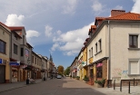 Olkusz. Ulica Krakowska.