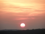 Zachód słońca nad Śląskiem