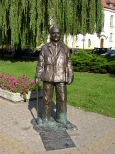 Pomnik Andrzej Szwalbe w Bydgoskiej dzielnicy muzycznej