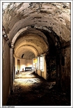 Borne Sulinowo - (Okrglak) Dom Oficera, fragment znisczonych korytarzy
