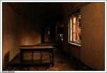 Borne Sulinowo - (Okrglak) Dom Oficera, fragment zniszczonych korytarzy